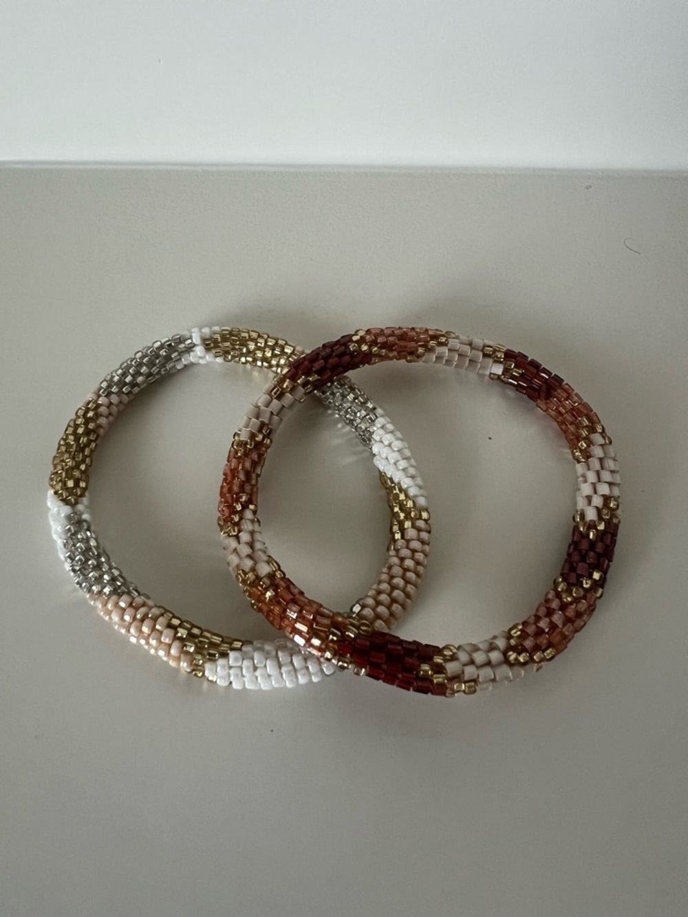 Bracelet Set - White, Gold, Rose, Copper